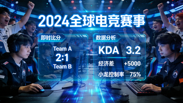 2024全球电竞赛事火热开战现场即时比分与数据分析